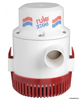 Maxi pompe immergée Rule 3700 12V Débit 237 L/m