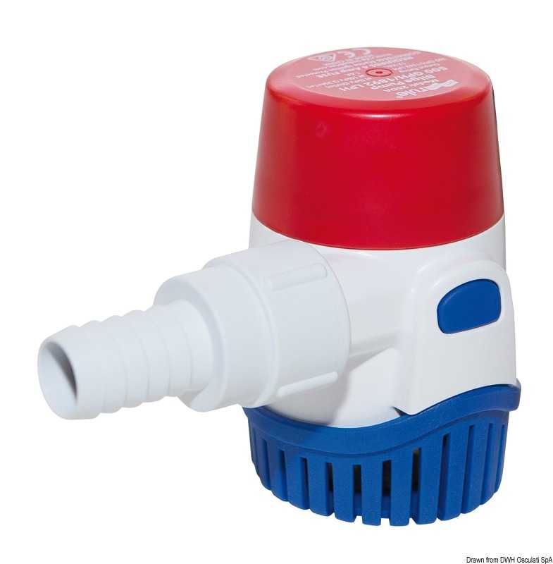 Pompe cale immergée Rule New Generation 500 24V Débit 36 L/m