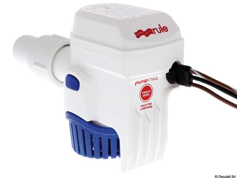 Pompe immergée Rule Mate automatique 55L/min 12V
