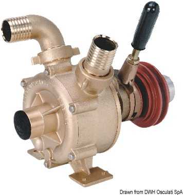 Pompe auto-amorçable en bronze 75 L/min