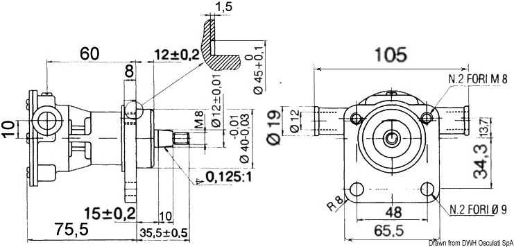 Pompe Nauco FPR0012 29350-1001 F4B-9-10-24335-01