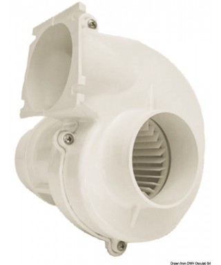 Ventilateur aspirant gaz de cale 12V Débit 260 m3/h homologué RINA