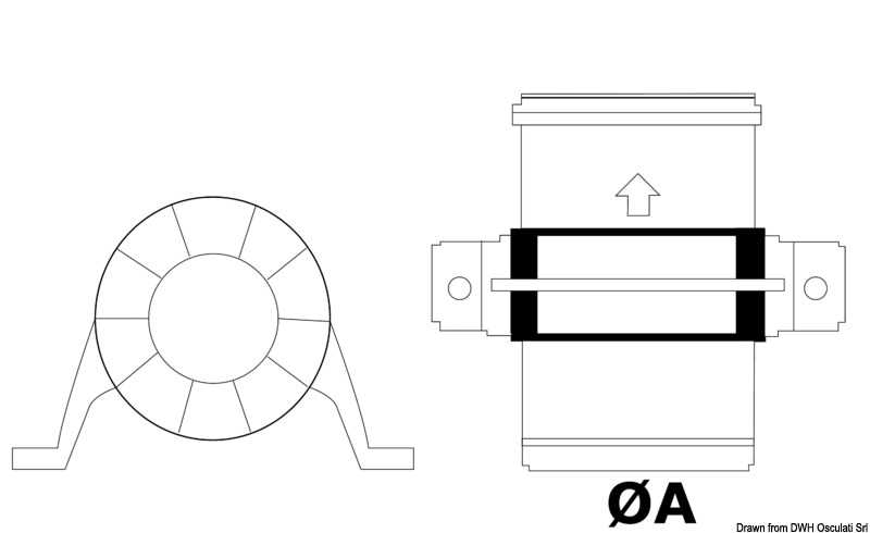 Aspirateur ventilateur Attwood Turbo 6 m³ 24V