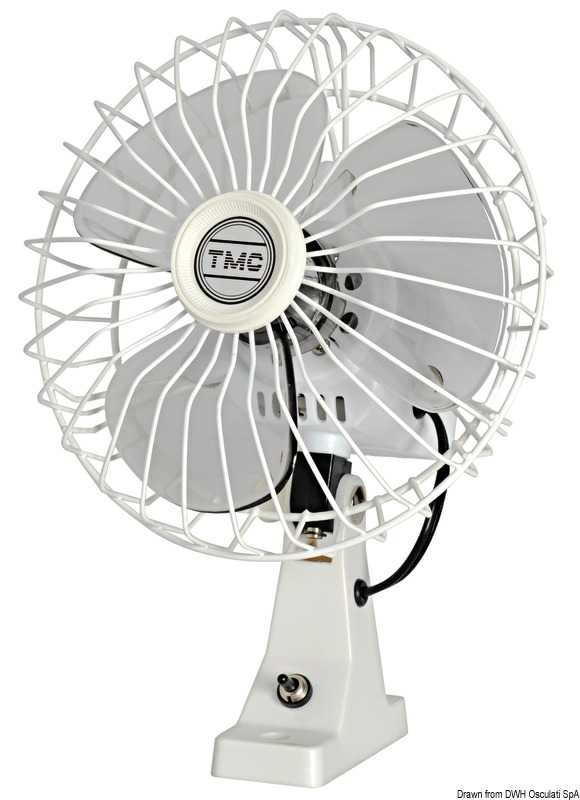 Ventilateur orientable TMC 12V Débit 1000 m3/heure