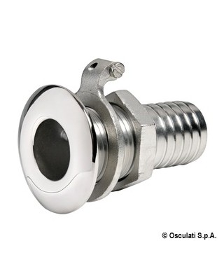 Passe-coque Inox 316 1/2" x 18 mm