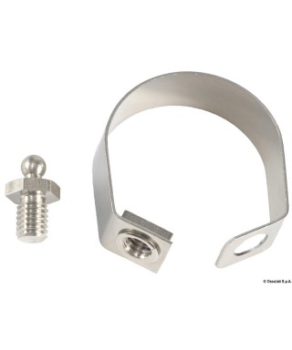 Collier de serrage inox pour boutons Tenax 25 mm