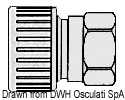 Raccord laiton 1/2" Hydrofix femelle/femelle 15 mm