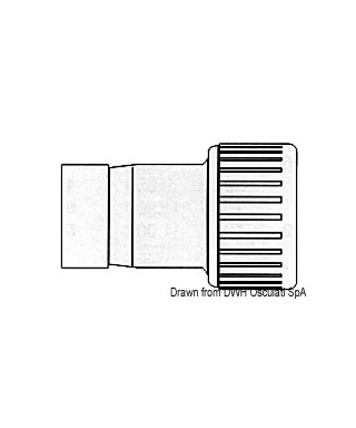 Réduction Hydrofix mâle/femelle 22/15 mm