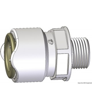 Adaptateur mâle 1/2" Whale BSP