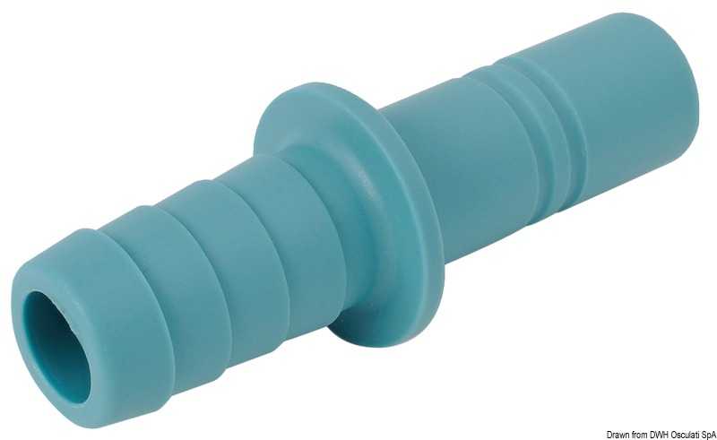 Raccord cylindrique droit pour tuyau flexible 16 mm