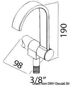 Robinet Style eau froide