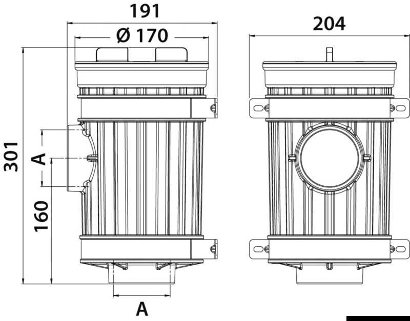 Filtre eau de refroidissement Débit 200L/min PLUS Aquanet 1" 1/2