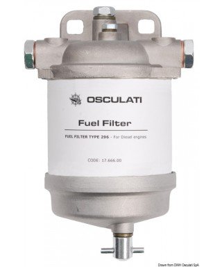 Filtre gasoil CAV 796 avec évacuation Débit 60L/h - optimale