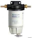 Filtre séparateur eau/carburant 30 Micron 324L/h collecteur aluminium