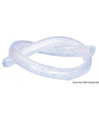 Tuyau PVC armé pour eau 15 x 21 mm