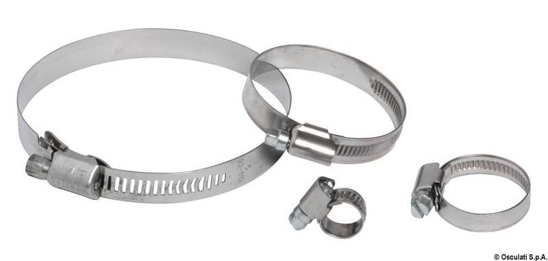 Collier de serrage Inox 316 9 x 8-12 mm