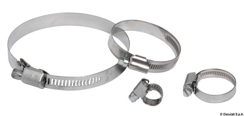 Collier de serrage Inox 316 12 x 25-40 mm