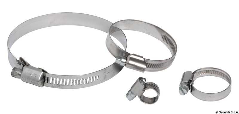 Colliers de serrage inox 12 à 20mm