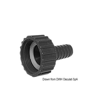 Raccord pivotant droit 20 mm