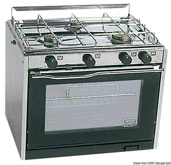 CuisinièreTECHIMPEX XL3 3 feux avec four