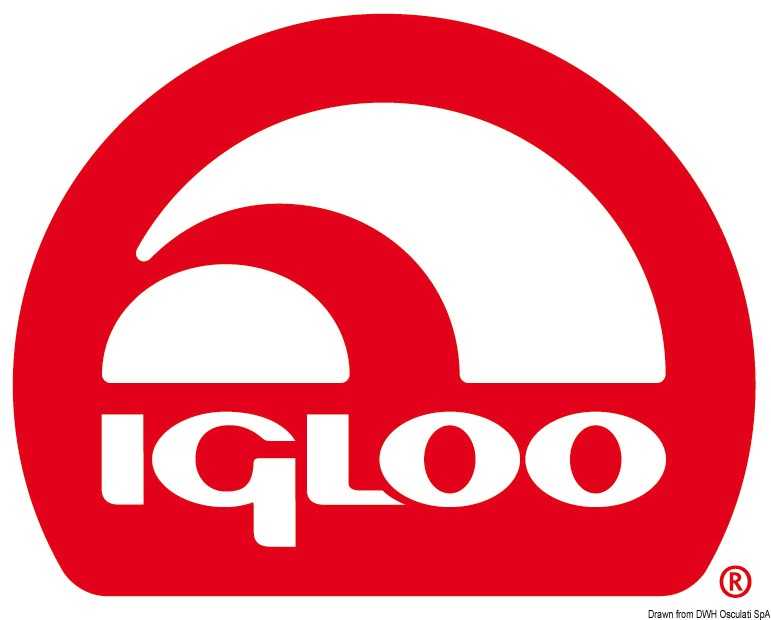 Paire charnières blanc pour glacières IGLOO