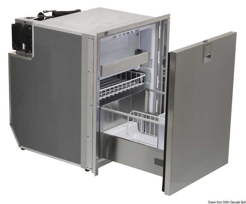 Réfrigérateur ISOTHERM DR85 inox 12/24V 85L