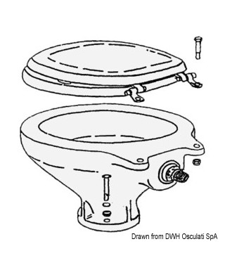 Cuvette rechange porcelaine Space Saver