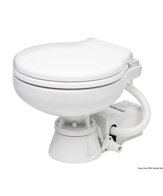 WC électrique siège plastique blanc 12V