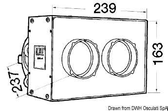 Radiateur centralisé HEATER CRAFT 28000 BTU/h 12V