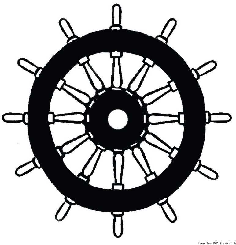 Compas encastrement RITCHIE Wheelmark 3" Corps noir Rose noir