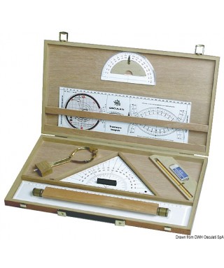 Kit cartographie avec valisette en bois