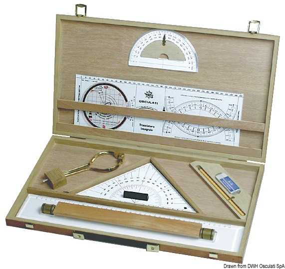 Kit cartographie avec valisette en bois