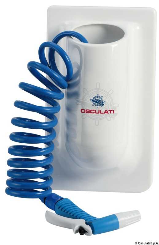 Conteneur vertical pour tuyau eau en spirale 4,5m