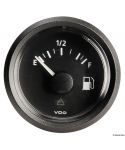 Indicateur niveau carburant 240/33 Ohm noir 12/24V 52mm