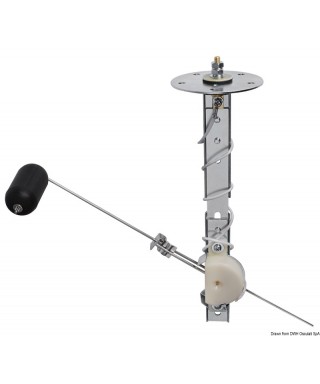 Jauge carburant avec flotteur 130/660mm 12V Fréquence 240-33 Ω