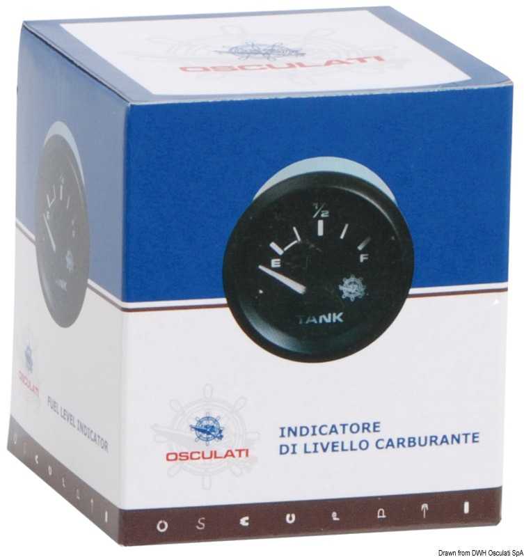 Jauge carburant 10/180 Ohm diamètre 52mm