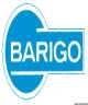 Baromètre Barigo Orion inox poli cadran argenté 85mm