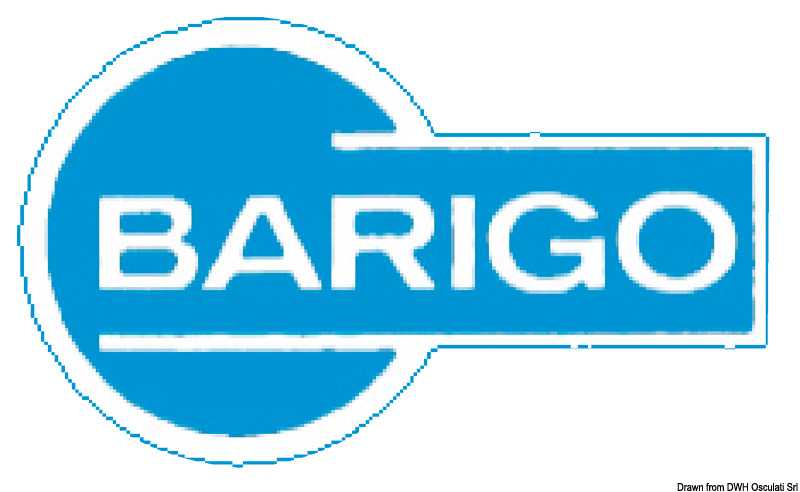 Hygro-thermomètre cadran bleu Barigo Regatta Laiton poli 100mm
