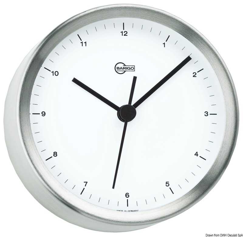 Horloge au quartz Barigo Steel Cadran 100x40mm