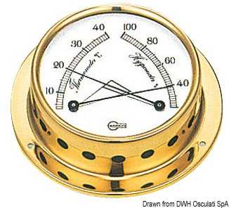 Hygromètre/Thermomètre Barigo Tempo M diamètre 85mm