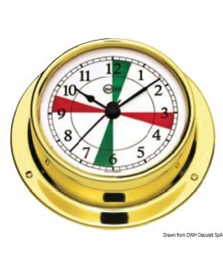Horloge poli avec radiosecteurs Barigo Tempo S 70mm
