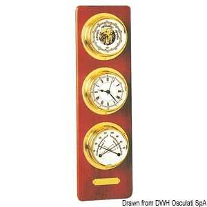 Tablette Barigo baromètre horloge à quartz thermomètre hygromètre