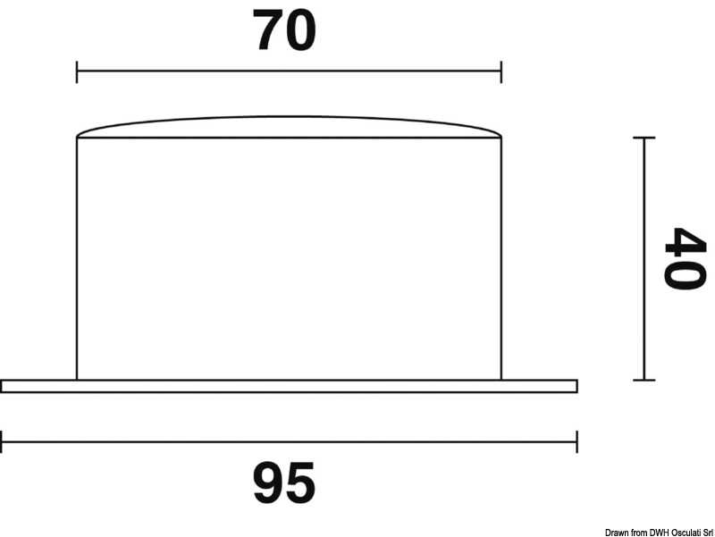 Baromètre Altitude 842 laiton brillant et émaillé diamètre 70mm