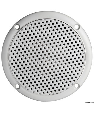 Haut-parleurs stéréo à double cône 4" 30W 132mm Blanc IP65