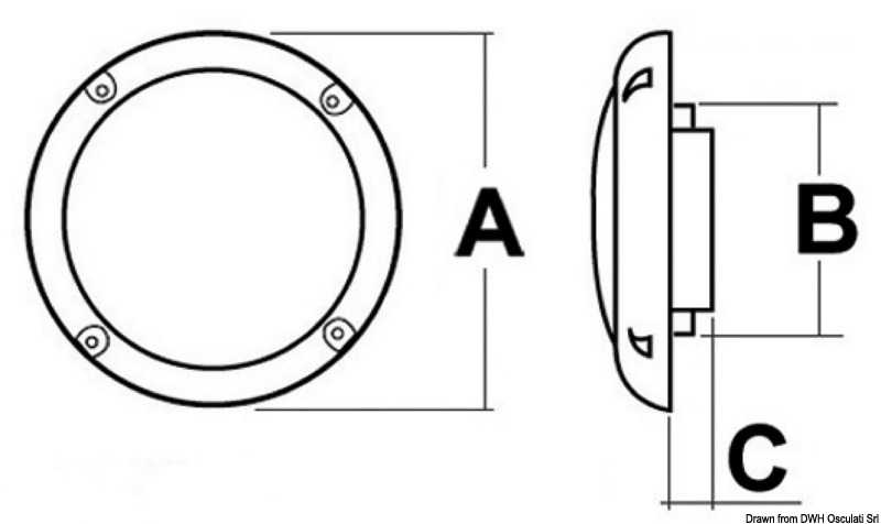 Couple enceintes 2 voies 150 mm 60W blanc WATERPROOF