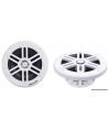 Enceintes double cône 166mm 2x80W blanc WATERPROOF UV RESISTANT
