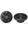 Enceintes double cône 166mm 2x80W Noir WATERPROOF UV RESISTANT