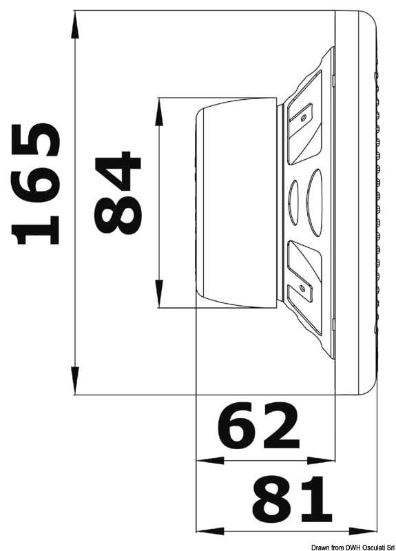 Enceinte étanche 2 voies Riviera 120W Blanc