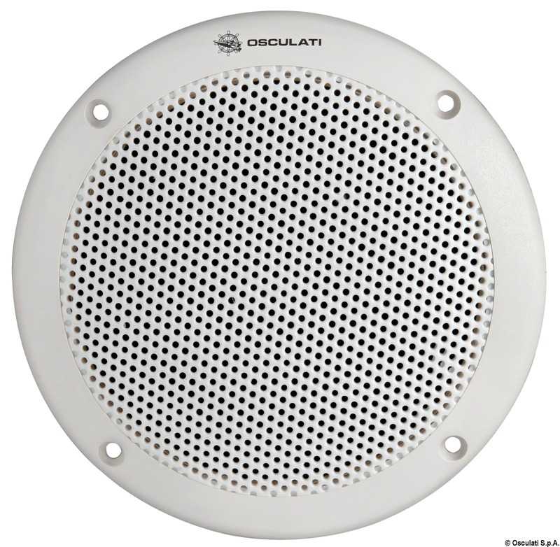 Enceintes stéréo Ultra Slim IP65 180 mm 30W Blanc