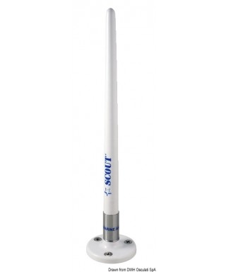 Scout AM/FM antenne 25cm câble de 4 m + prise